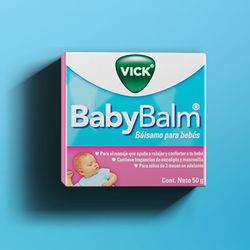Babybalm para el masaje que ayuda a relajar y confortar a tu bebé.
