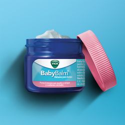Babybalm para el masaje que ayuda a relajar y confortar a tu bebé.