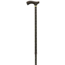 Bastón Muletilla extensible cachemir mate y puño de madera REF.466