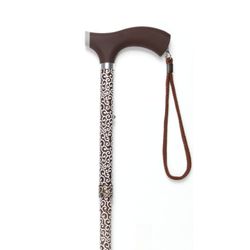 Bengala Muleta extensível de alumínio estampada