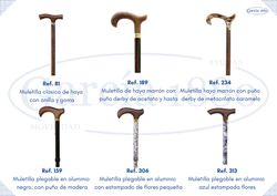 Bengala dobrável em alumínio com estampa de flores REF. 313