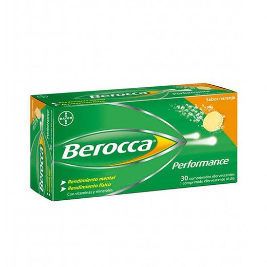 Berocca Performance Taronja 30 Comprimits Efervescents
