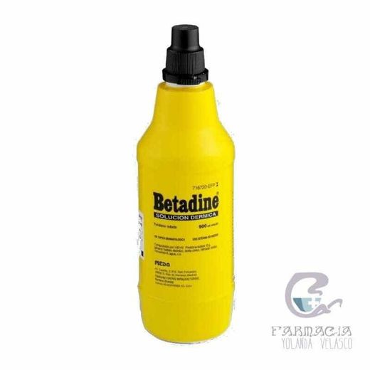 Betadine 100 mg/ml solució tòpica 1 flascó 500 ml