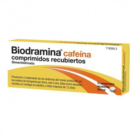 Biodramina Cafeína 50 mg