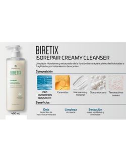 Creme de limpeza Biretix Isorepair, 1 frasco de 400 ml