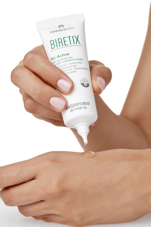 Pacote Biretix Tri-Active Gel Anti-Imperfeições 50 mL + Biretix Cleanser 75 mL