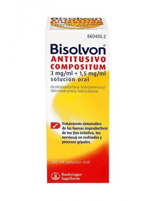 Bisolvon Antitusiu Compostium Solució Oral 200 mL