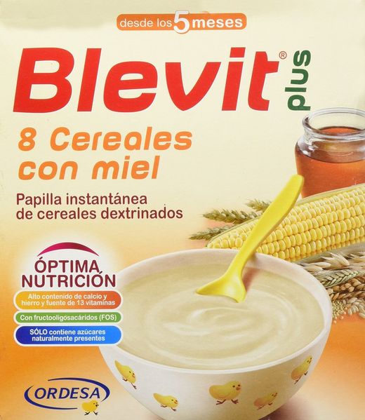 Blevit plus 8 Cereales con Miel 300 g