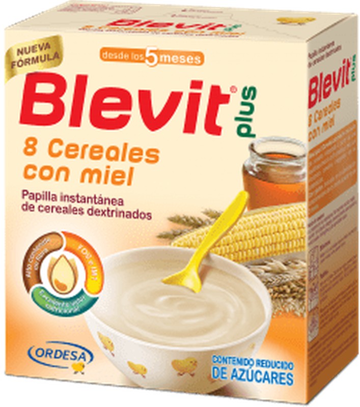 Blevit plus 8 Cereales con Miel 600 g — Farmacia y Ortopedia Peraire