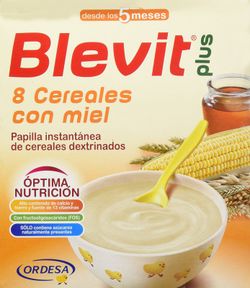 Blevit plus 8 Cereales con Miel 600 g