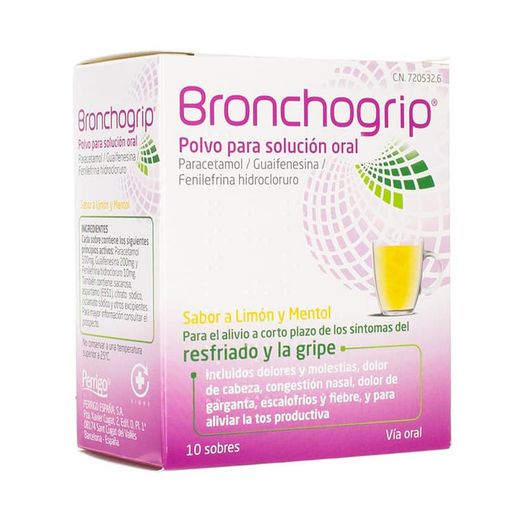 Bronchogrip 10 sobres polvo para solución oral