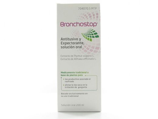 Bronchostop antitusivo y expectorante solución oral