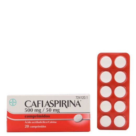 Cafiaspirina 500 mg/50 mg 20 Comprimits