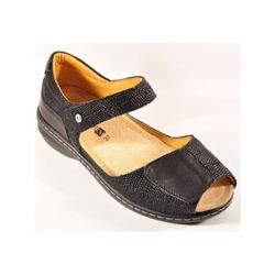 Sandália feminina preta Calzamedi 0668N