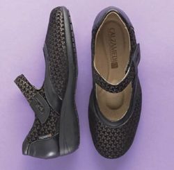 Sapatos Mary Jane confortáveis Calzamedi 0795 marrom feminino