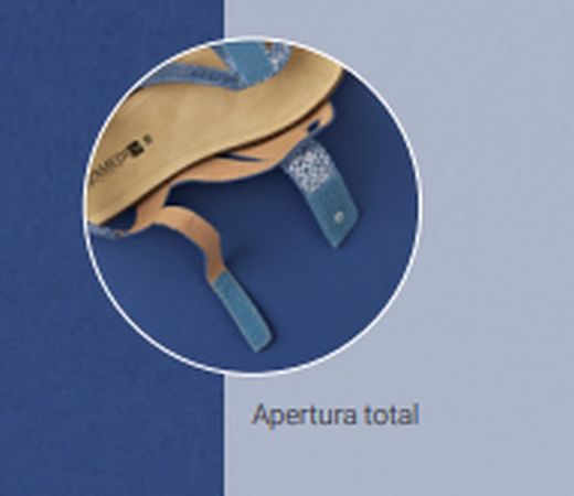 Calzamedi 0804 sandàlia senyora blava