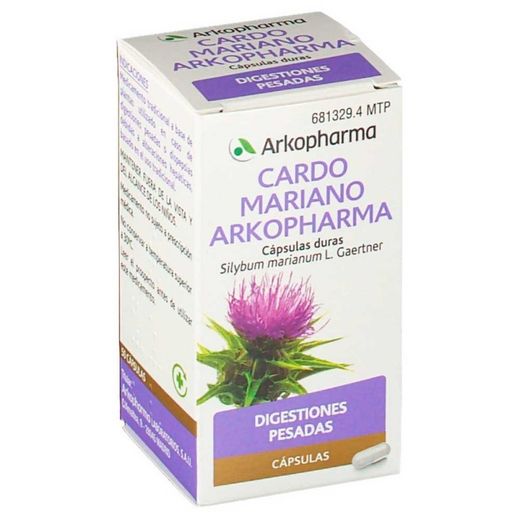 Arkopharma Cardo mariano 390 mg 50 Capsulas