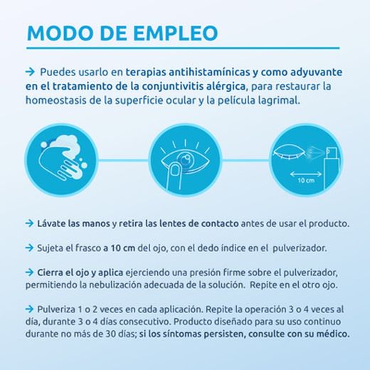 Spray para os olhos Care+