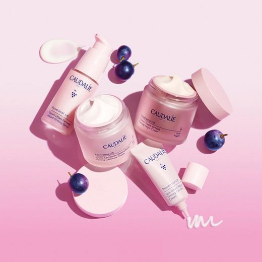 Caudalie resveratrol creme de noite à base de plantas 50 mL recipiente tratamento antienvelhecimento