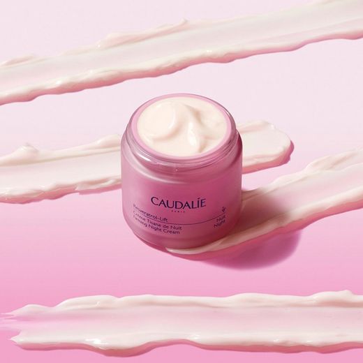 Caudalie resveratrol creme de noite à base de plantas 50 mL recipiente tratamento antienvelhecimento