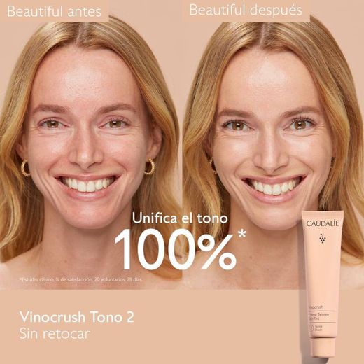 Caudalie Vinocrush creme com cor tom 2 30ml