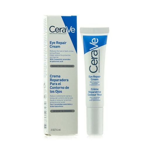 CeraVe Eye Contour Repair Cream embalagem de 14 mL