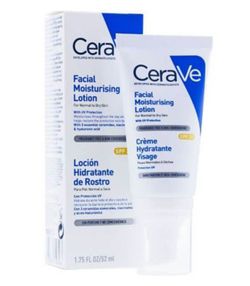 CeraVe Loción Hidratante De Rostro SPF25 envase de 52 mL