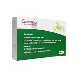 Cerenia 16 mg 1 comprimido para perros