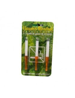 Cigarrillo Flower Mentol 3 Unidades