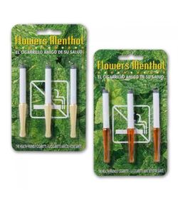 Cigarrillo Flower Mentol 3 Unidades