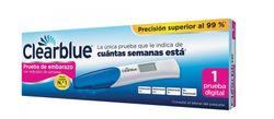Clearblue Test de embarazo con indicado de semanas