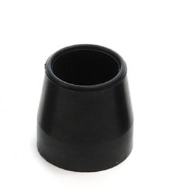 Contera per a caminador de 28 mm negra