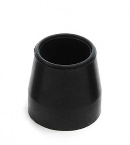 Contera per a caminador de 28 mm negra
