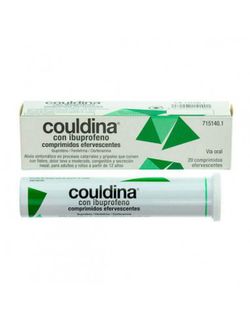Couldina con ibuprofeno 400 mg/2 mg/7,5 mg 20 comprimidos efervecentes