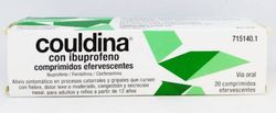 Couldina con ibuprofeno 400 mg/2 mg/7,5 mg 20 comprimidos efervecentes