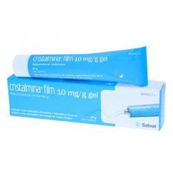 Cristalmina film 10 mg/ml gel cutáneo 1 tubo 30 g