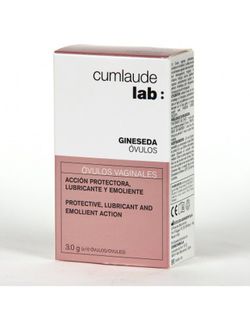 Cumlaude Gineseda òvuls vaginals lubricants 10 òvuls