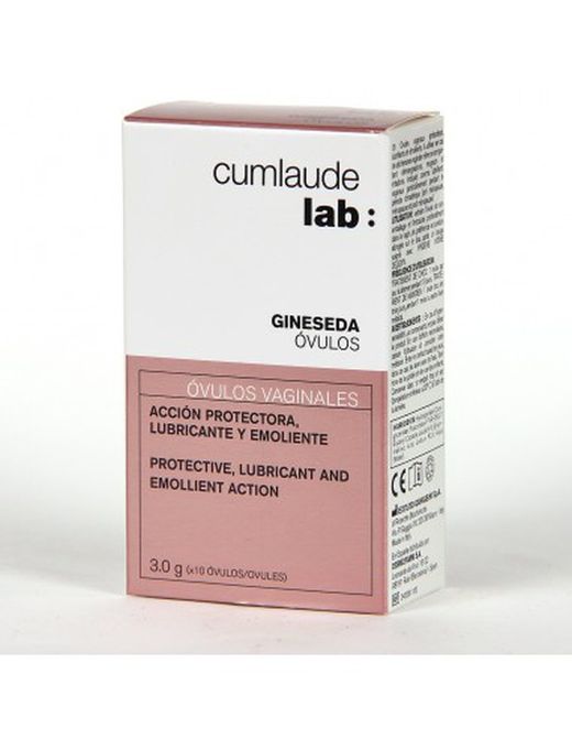 Cumlaude Gineseda òvuls vaginals lubricants 10 òvuls