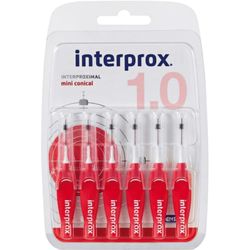 Dentaid Cepillo Interprox Mini Conico (Vermell) 6 Unidades