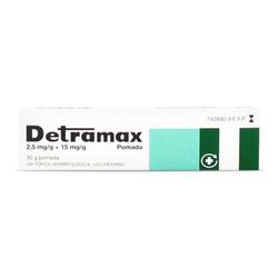 Detramax 2.5 mg/g + 15 mg/g 1 tubo 30 g