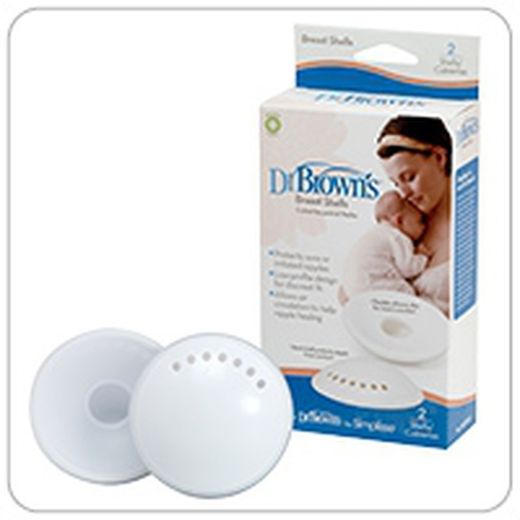 Dr Brown's Conchas Protectoras de Pezones 2 Unidades
