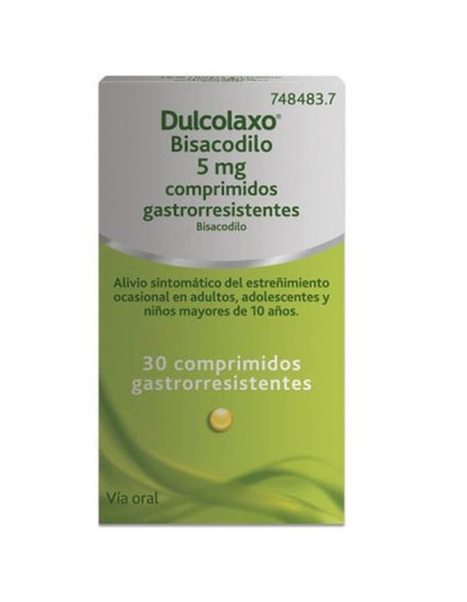 Dulcolaxo bisacodilo 5 mg 30 comprimidos gastrorresistentes