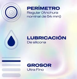 Durex invisible extrafí 12 unitats