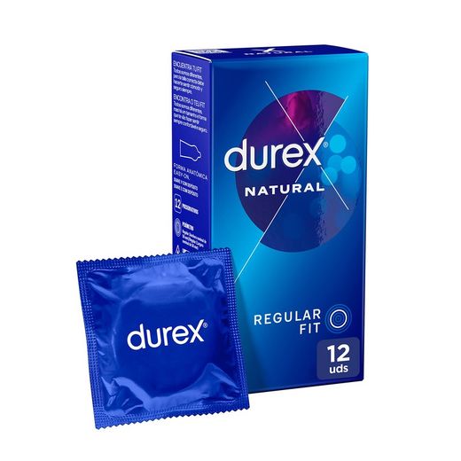 Durex Preservatius Natural Plus 12 Unitats