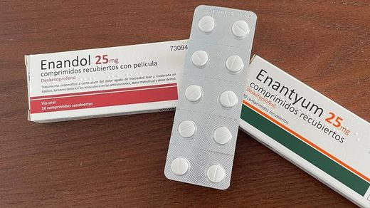 Enandol 25 mg 10 comprimidos revestidos