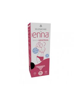 Enna braga menstrual dia flujo medio color negro 1 unidad