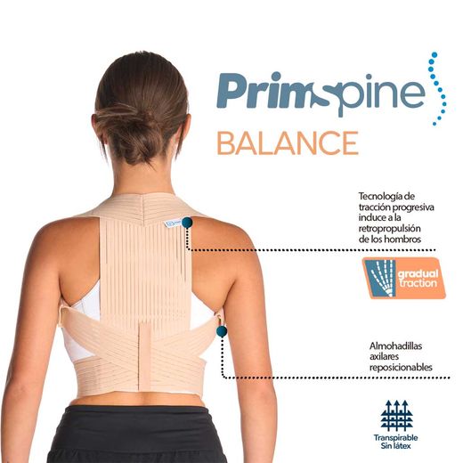 Primspine Balance Espaldillera corrector de espalda transpirable