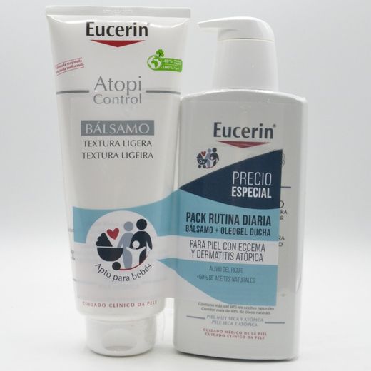 Eucerin atopic control Bálsamo 400 ml + oleogel 400 ml