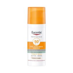 Eucerin Fluido Solar Oil Control Color Claro SPF 50+ 50 ML