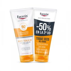 Eucerin duplo  Sun Gel-Cream Dry Touch Sensitive Protect FPS 50+ 200 ml +200 ml